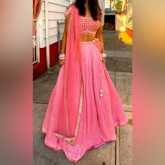 Stunning Pink Lehenga for Sale!
Make a statement at your next special occasion - Picture 3 of 3